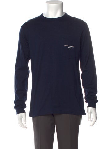 Comme des Garçons Homme T-Shirts Graphic Print Crew Neck T-Shirt S