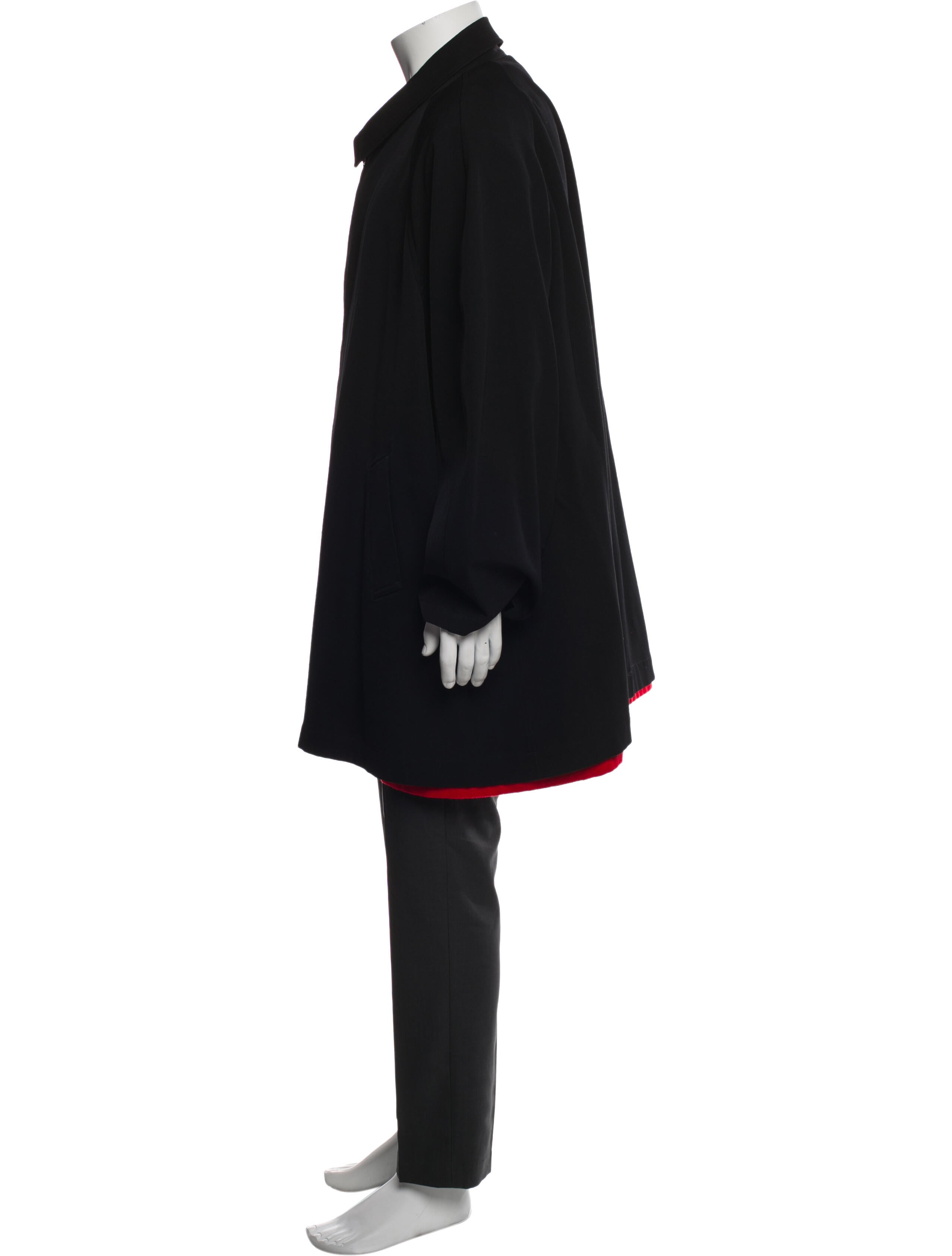 Yohji Yamamoto Pour Homme Vintage Late 1980's - Early 1990's Overcoat