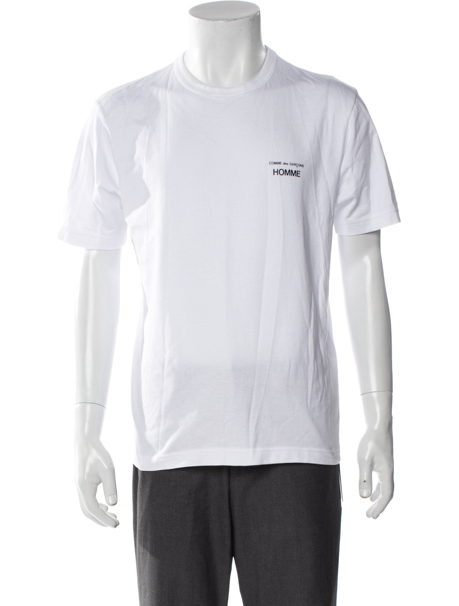 Comme des Garçons Homme Graphic Print Crew Neck T-Shirt