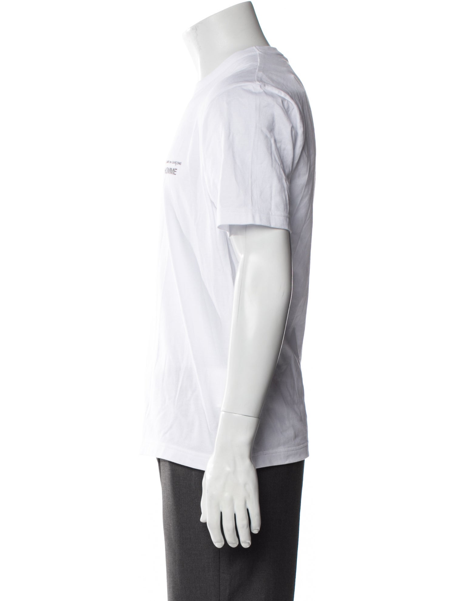 Comme des Garçons Homme Graphic Print Crew Neck T-Shirt