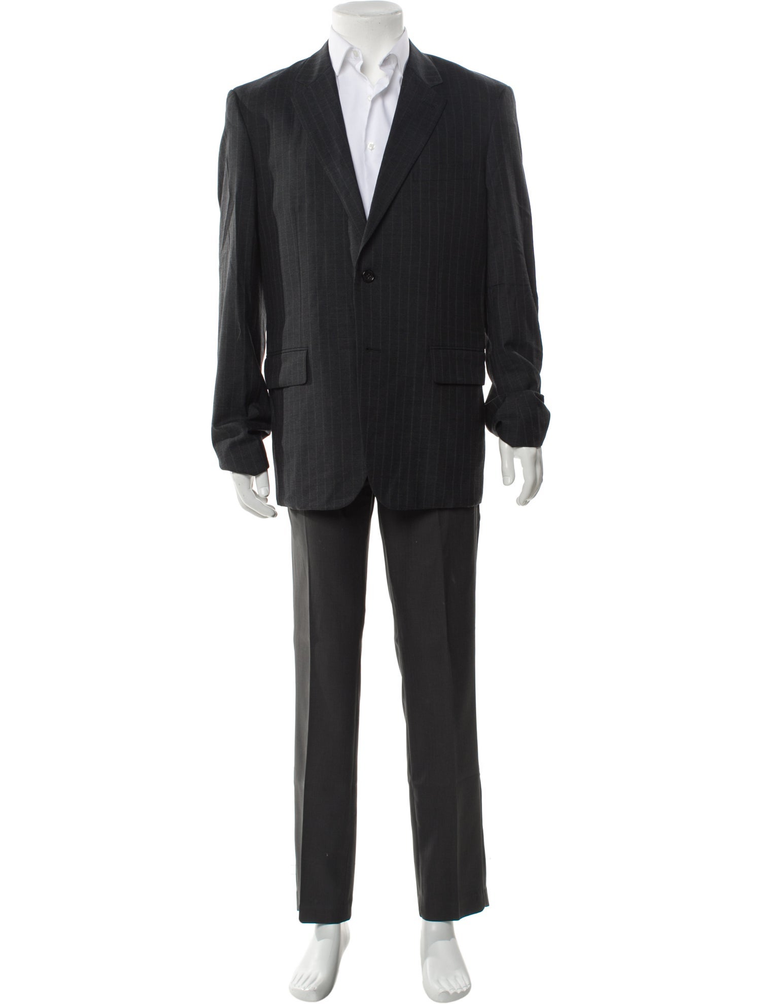 Comme des Garçons Homme Wool Striped Blazer