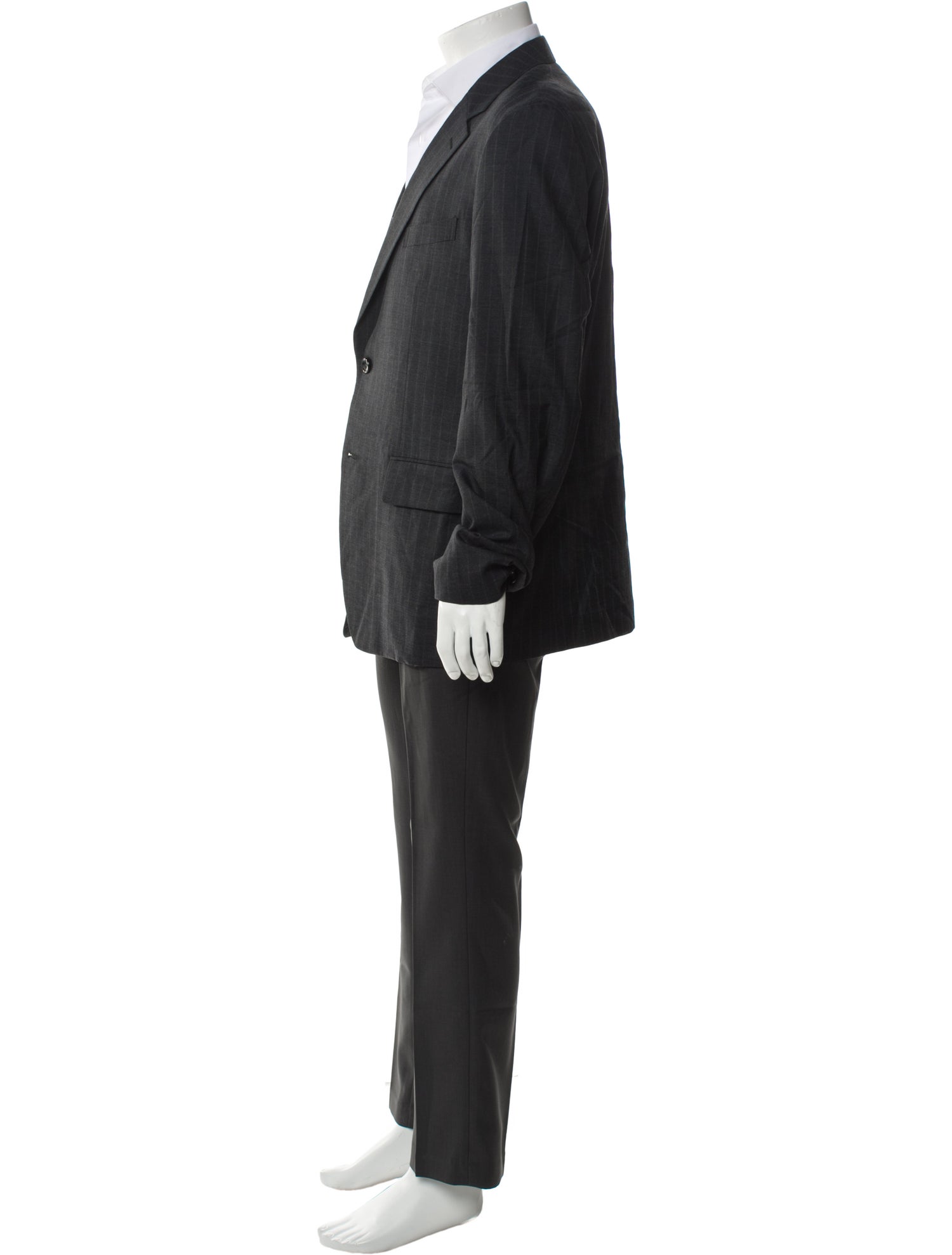 Comme des Garçons Homme Wool Striped Blazer