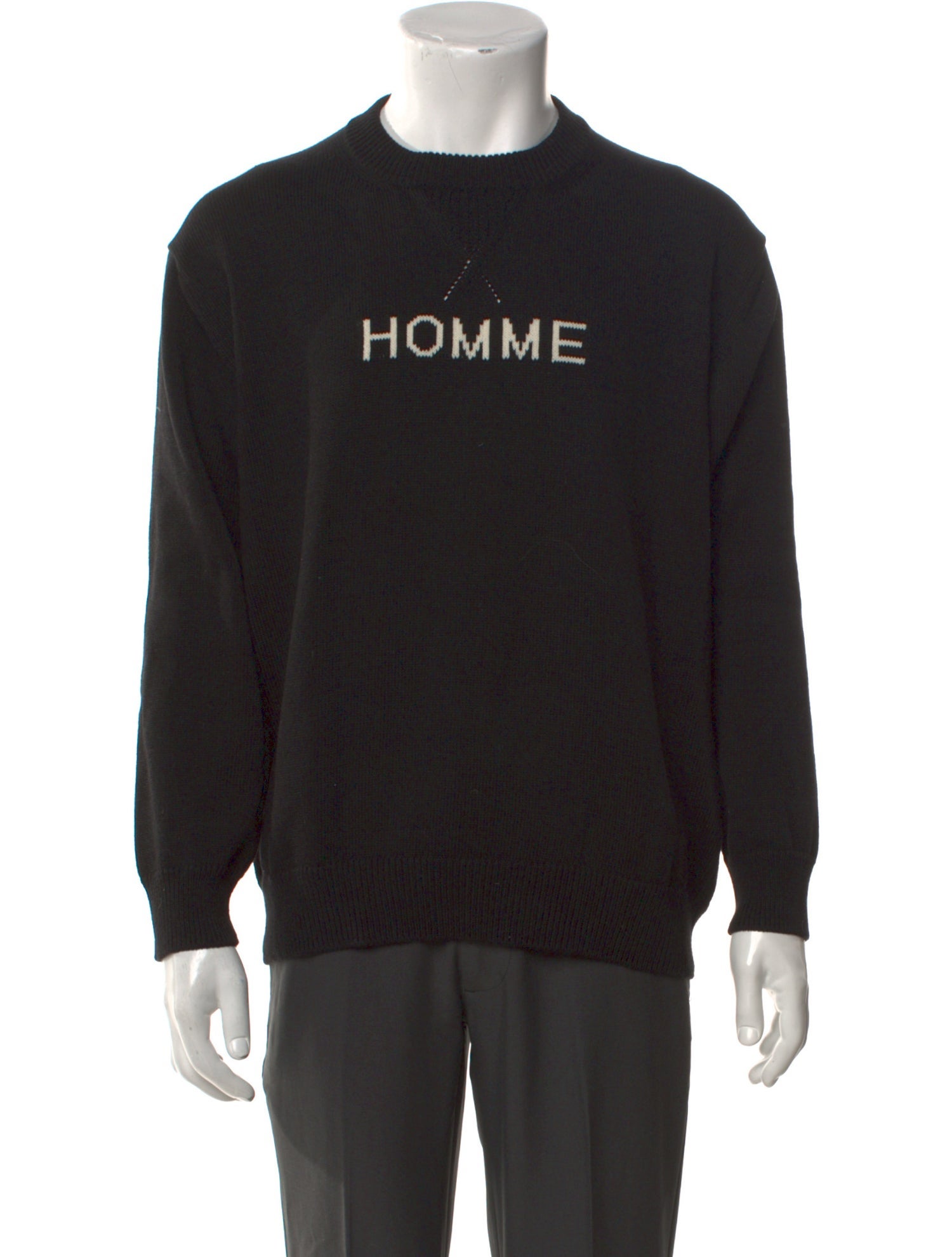 Comme des Garçons Homme 2023 Graphic Print Pullover