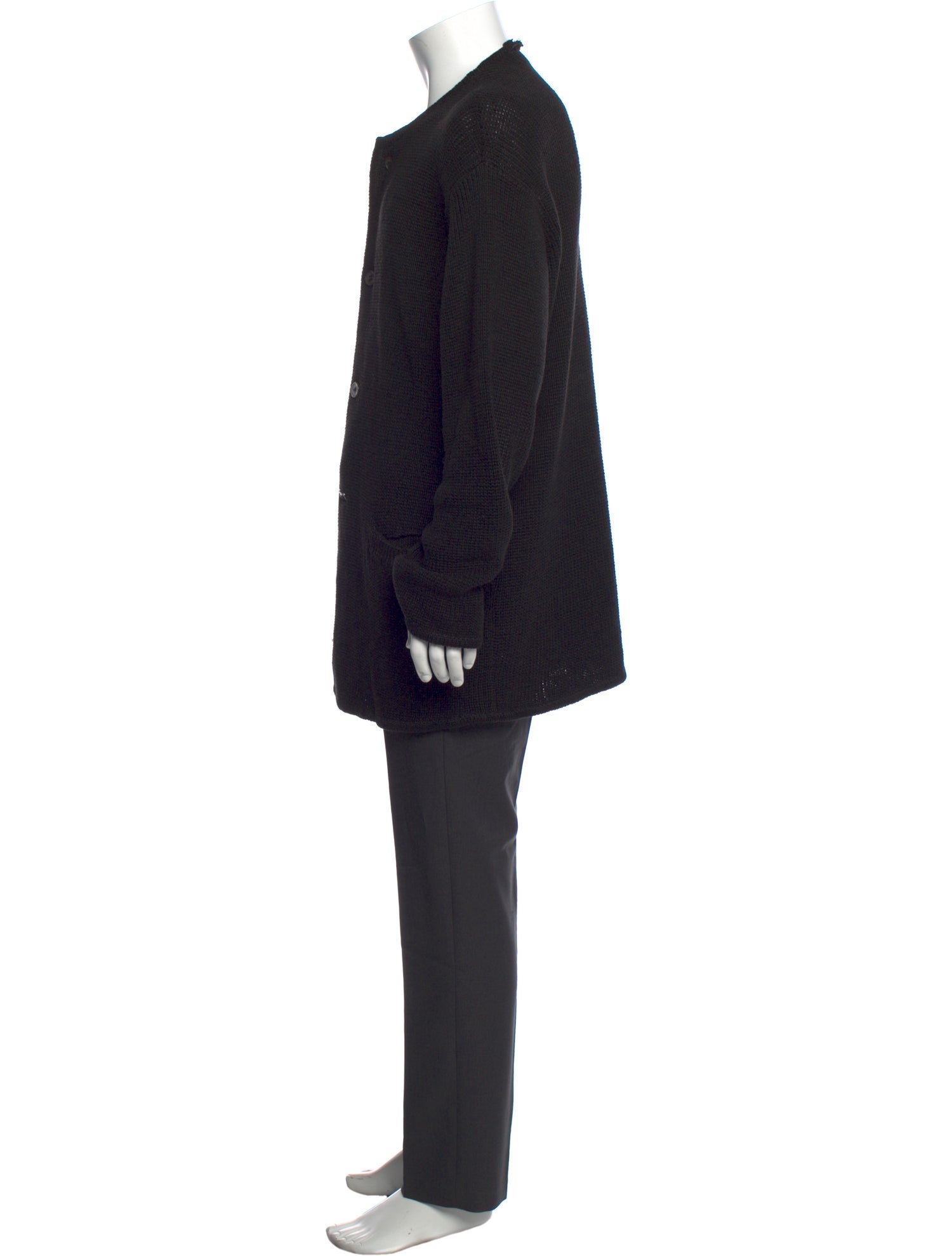 Comme des Garçons Homme Crew Neck Long Sleeve Cardigan
