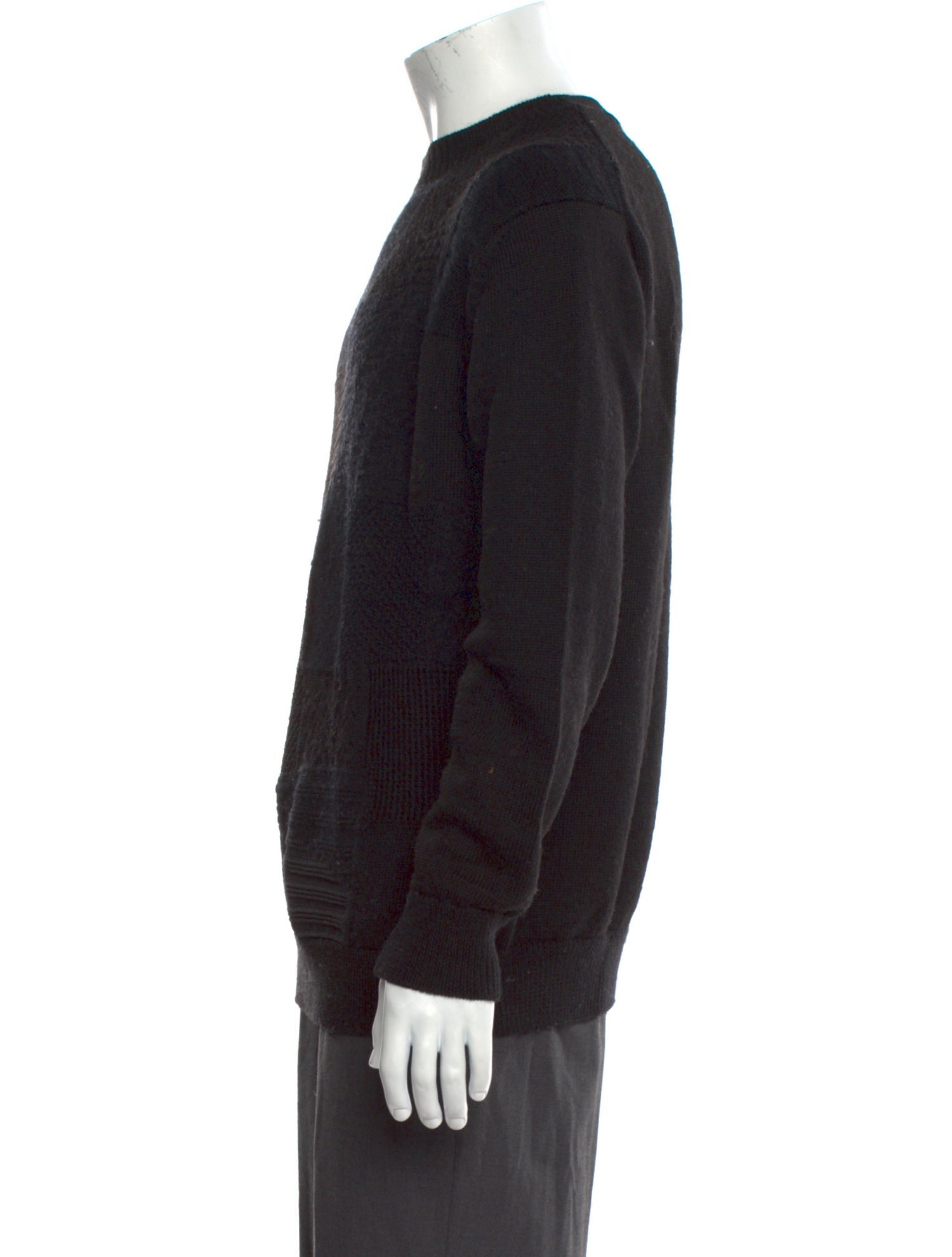 Comme des Garçons Homme Wool Crew Neck Pullover