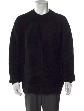 Comme des Garçons Homme Wool Crew Neck Cardigan