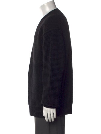 Comme des Garçons Homme Wool Crew Neck Cardigan
