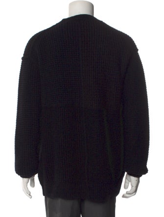 Comme des Garçons Homme Wool Crew Neck Cardigan
