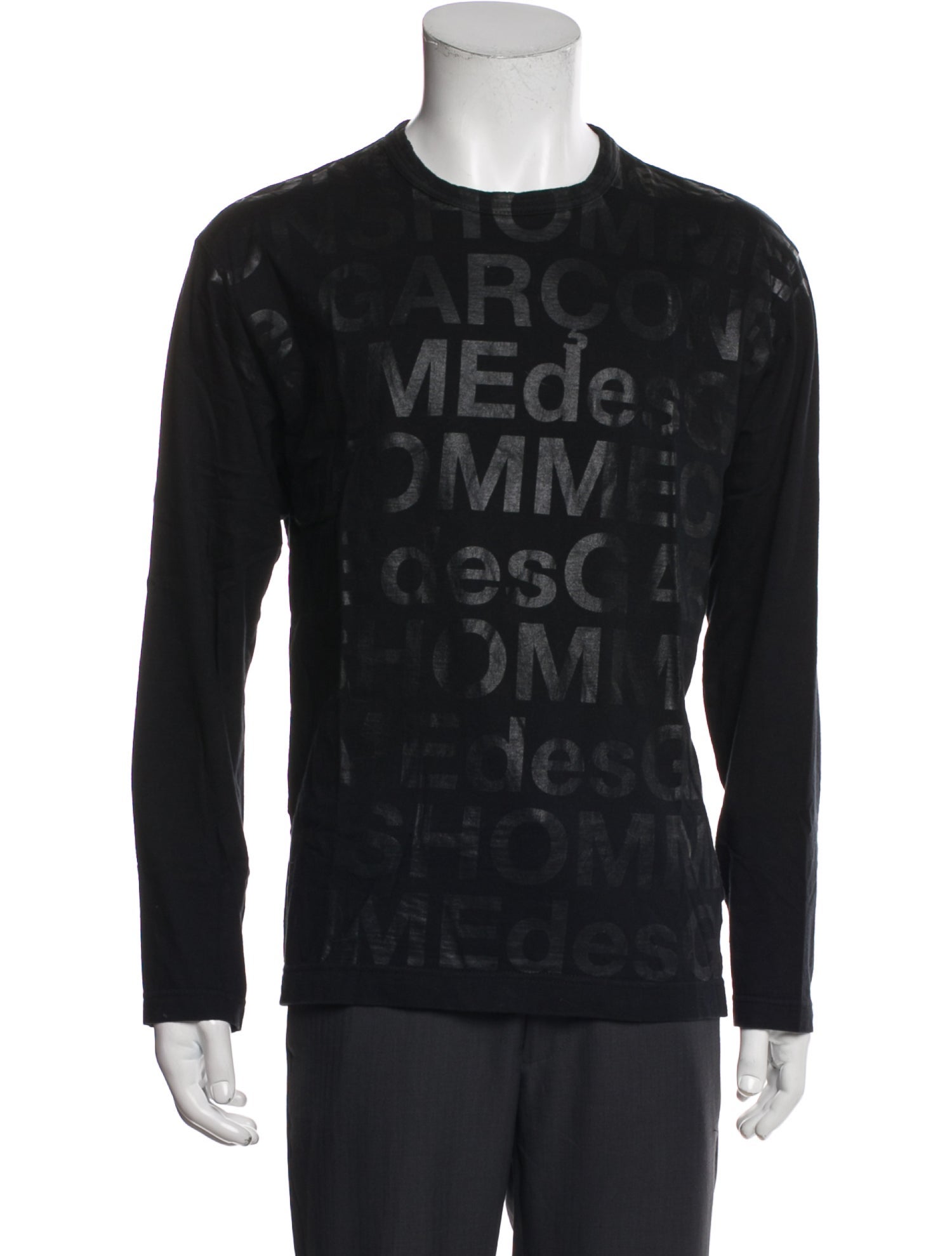 Comme des Garçons Homme Graphic Print Crew Neck T-Shirt