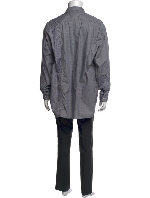 Comme des Garçons Homme Plaid Print Long Sleeve Dress Shirt