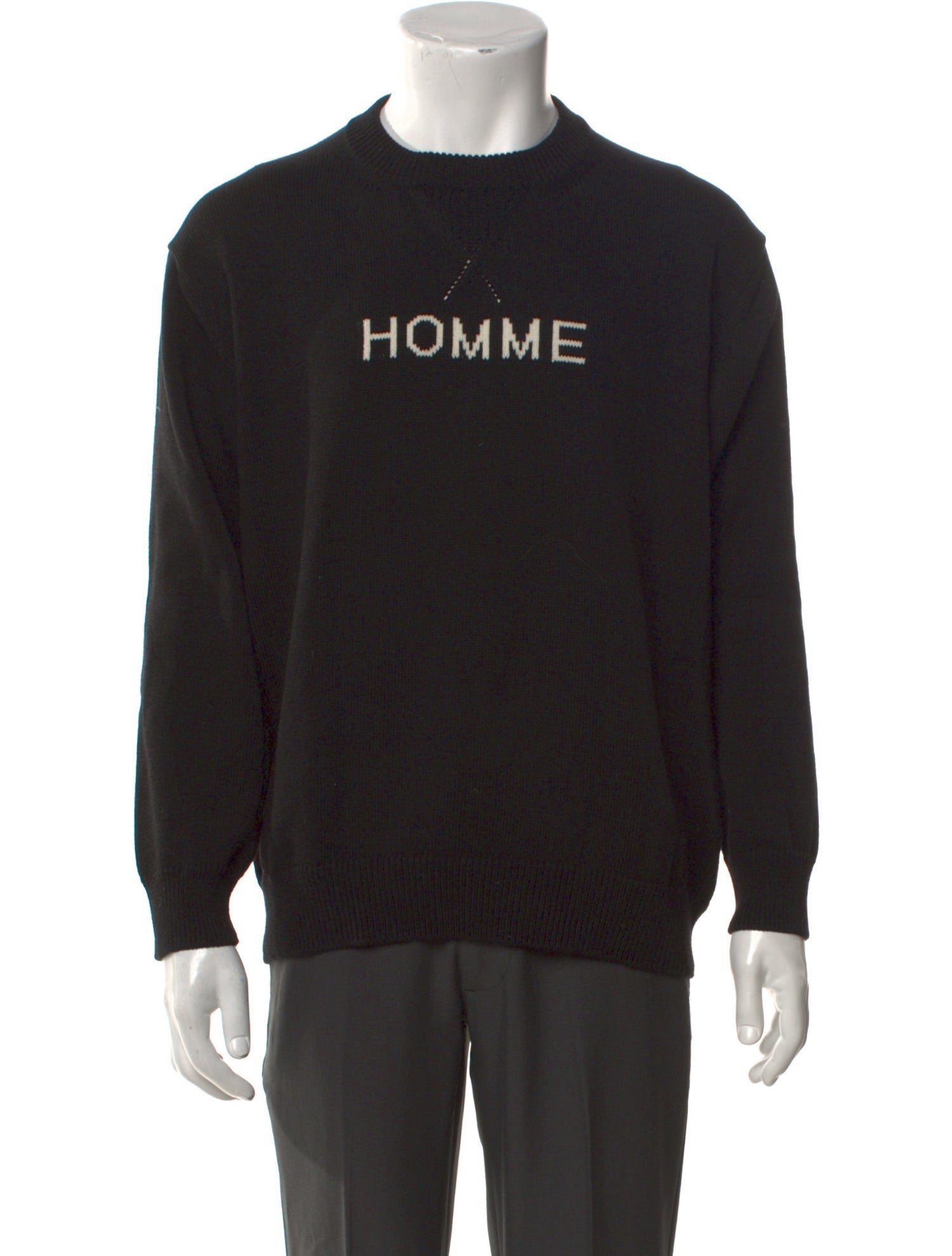 Comme des Garçons Homme 2023 Graphic Print Pullover