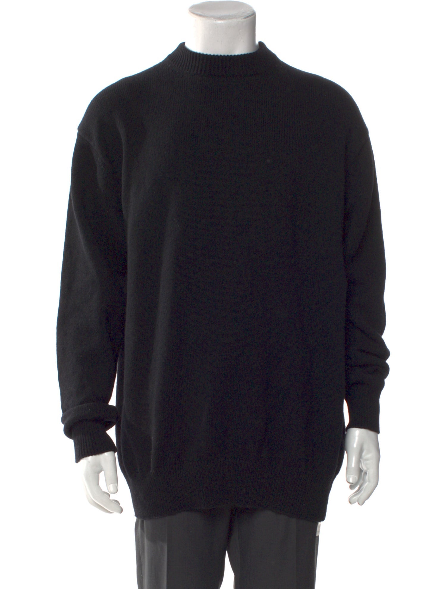 Comme des Garçons Homme Wool Mock Neck Pullover