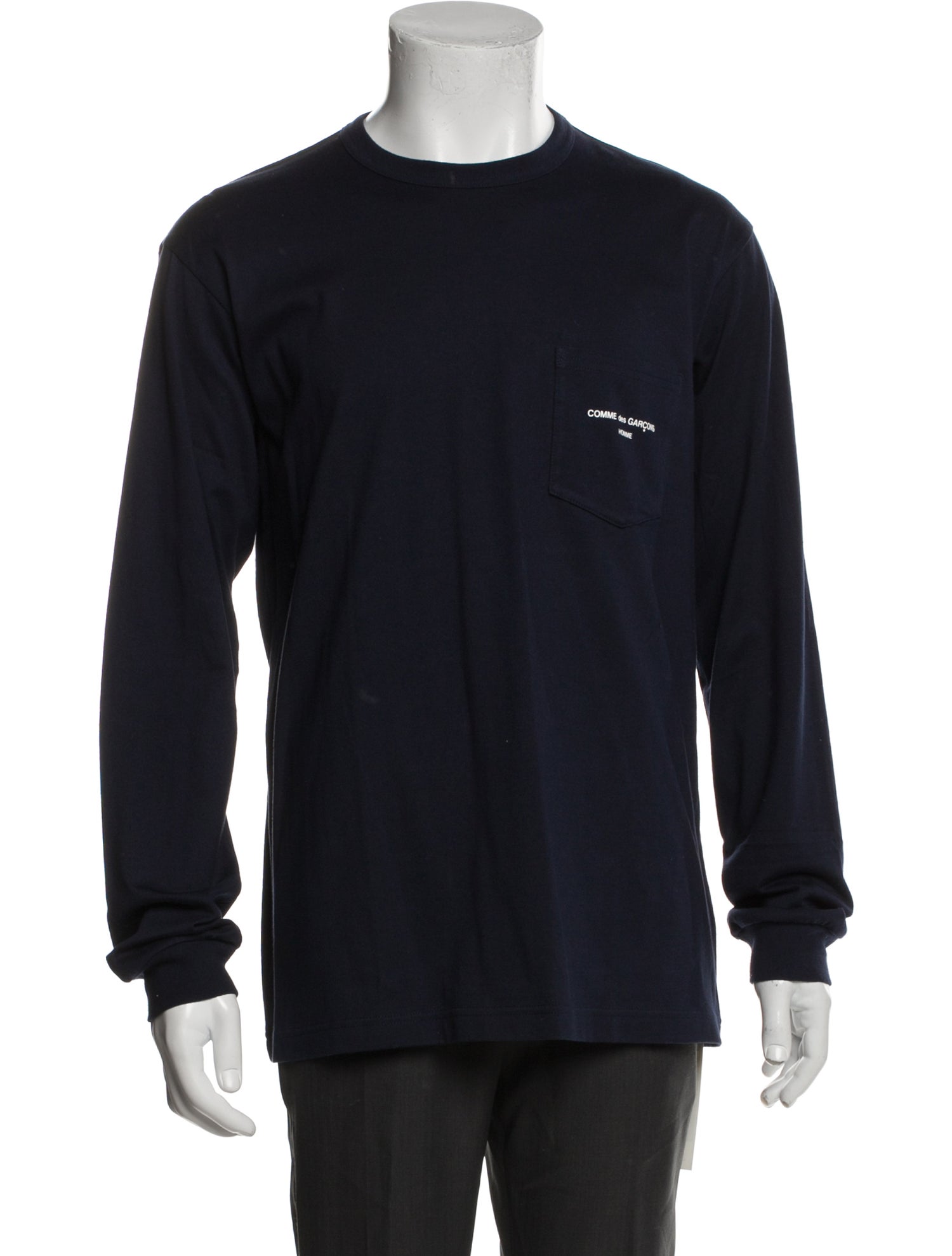 Comme des Garçons Homme Graphic Print Crew Neck T-Shirt