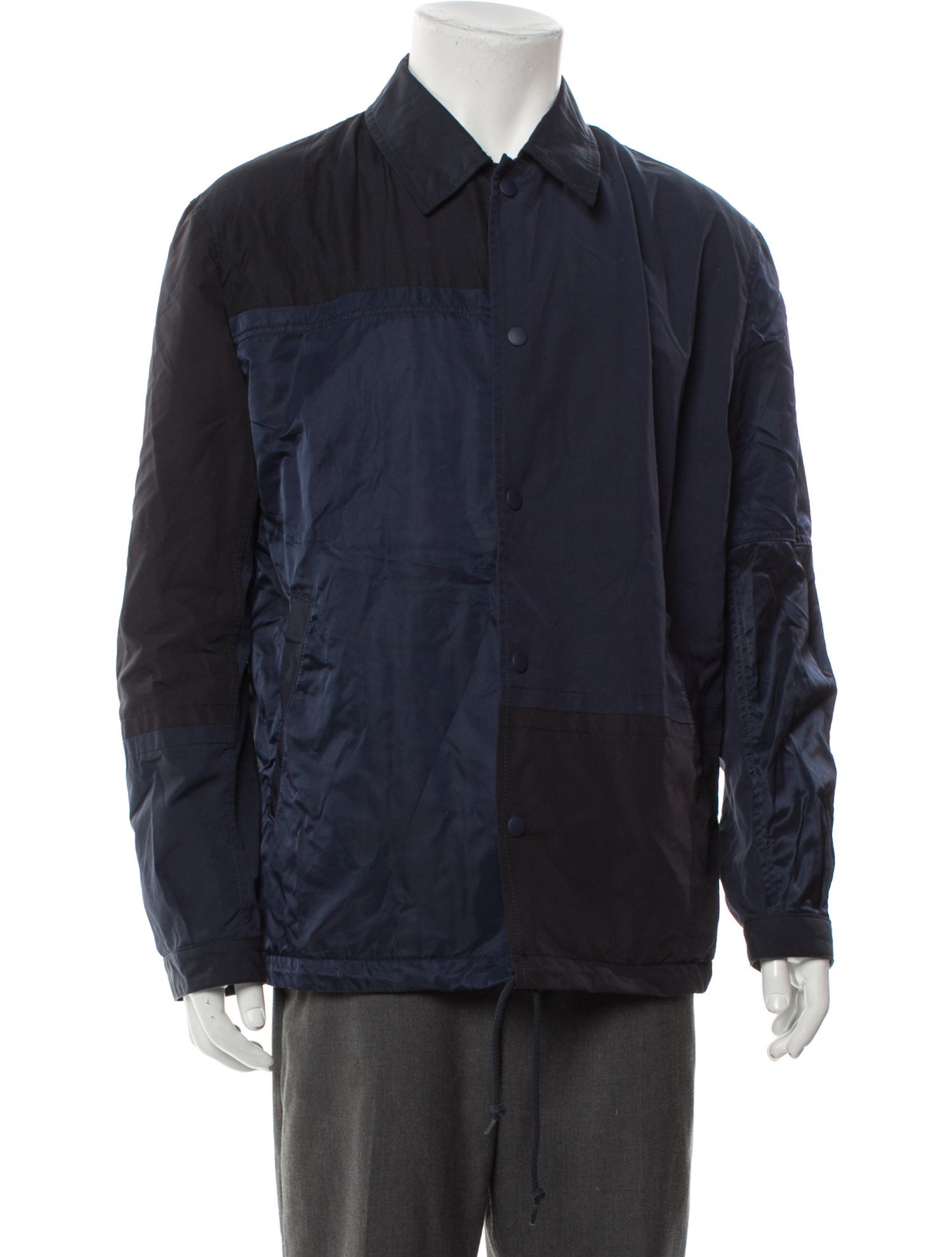 Comme des Garçons Homme Colorblock Pattern Windbreaker