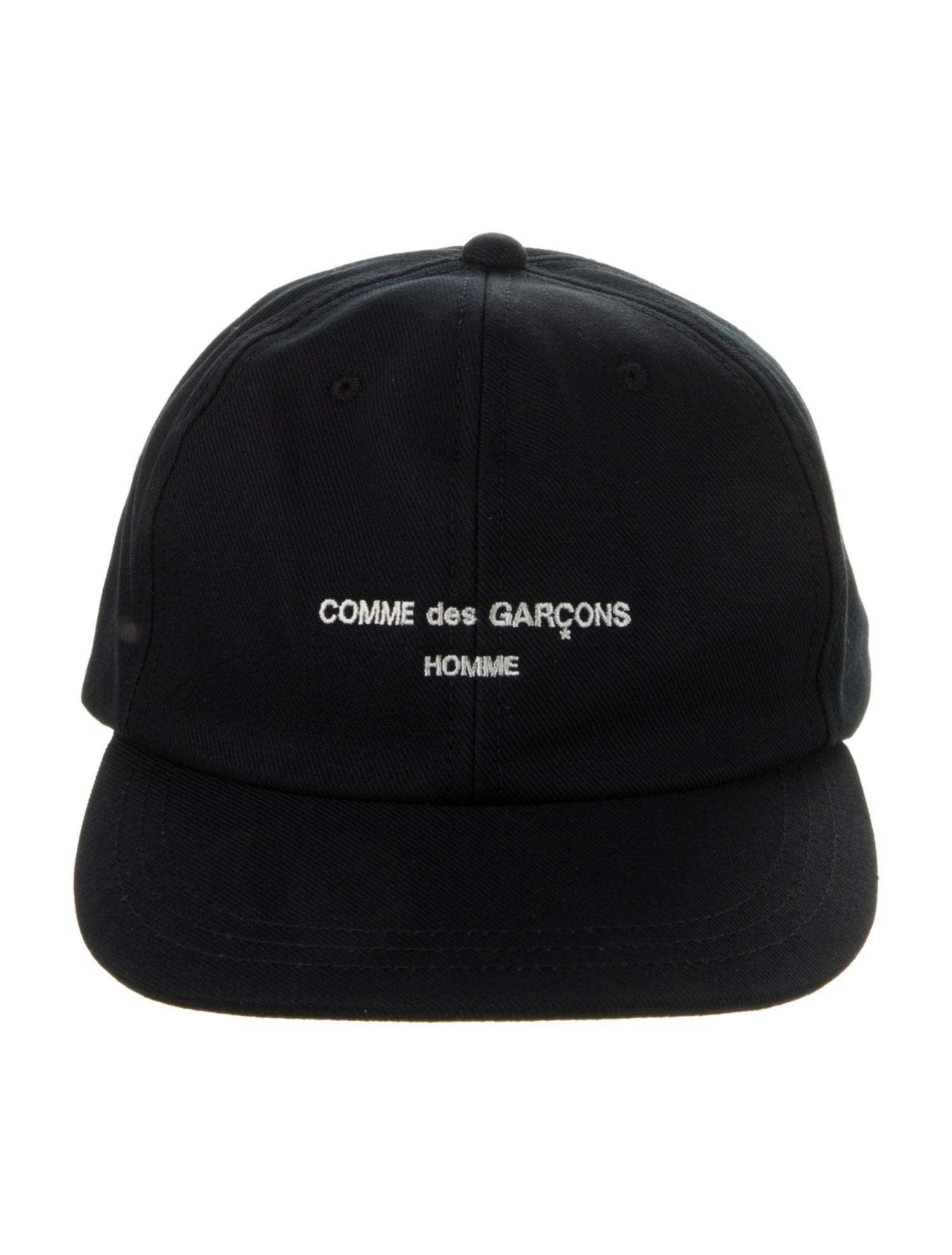 Comme des Garçons Homme Embroidered Baseball Cap w/Tags