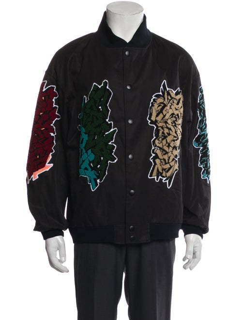 Children of the Discordance Graphic Print Bomber Jacket