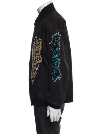 Children of the Discordance Graphic Print Bomber Jacket