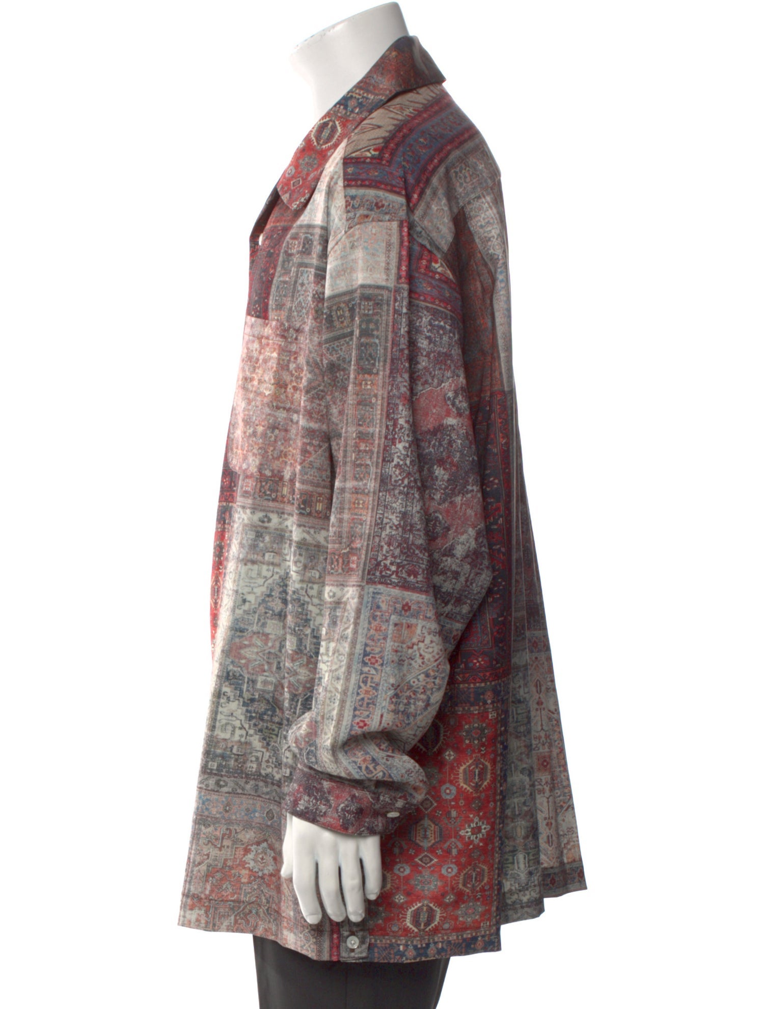 Children of the Discordance Paisley Print Long Sleeve Shirt