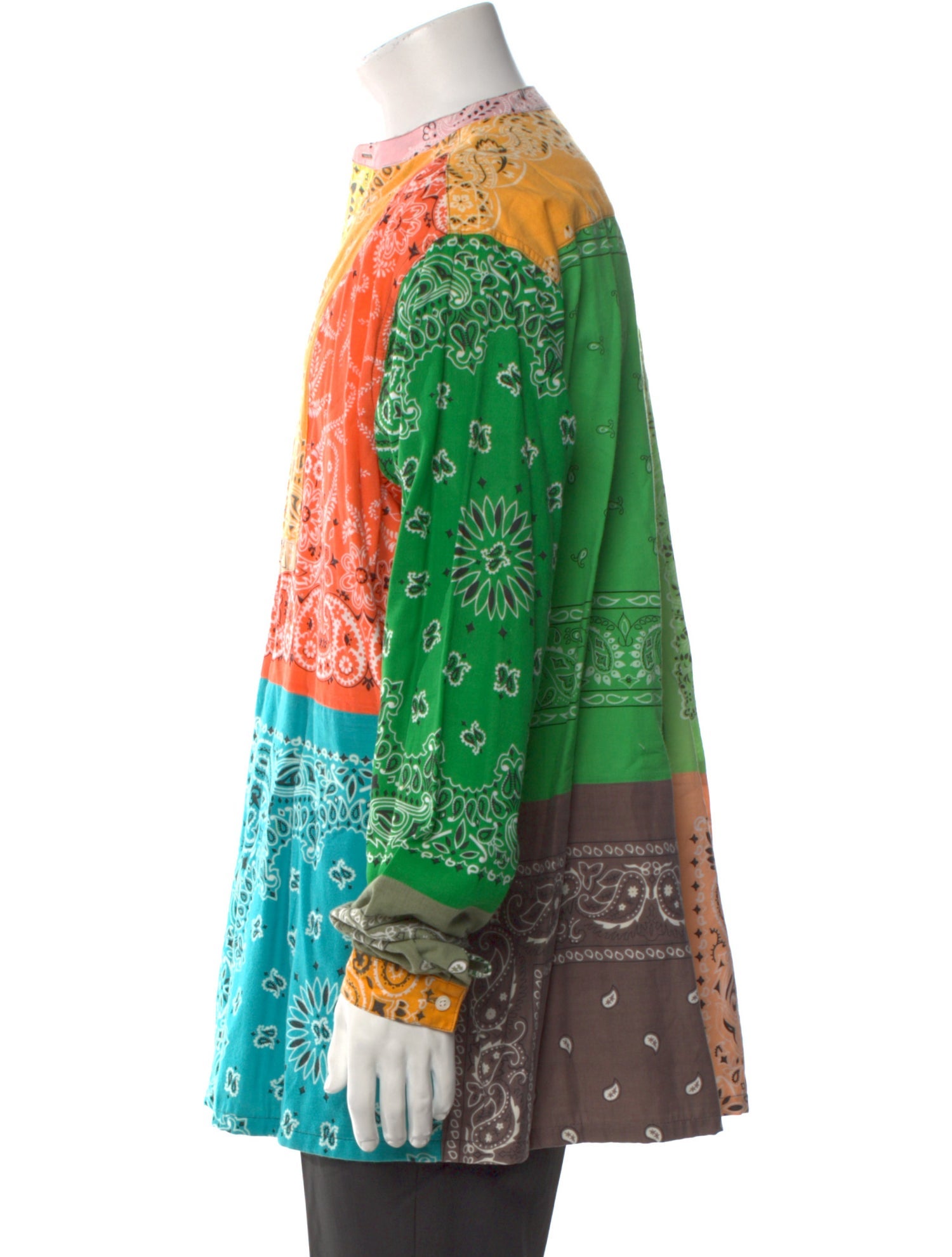 Children of the Discordance Paisley Print Long Sleeve Shirt