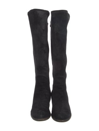 Couture Donald J Pliner Suede Riding Boots