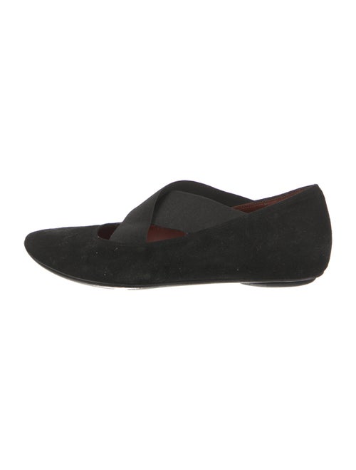 Couture Donald J Pliner Suede Cutout Accent Flats