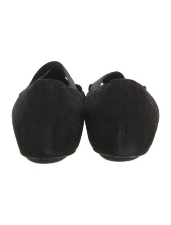 Couture Donald J Pliner Suede Cutout Accent Flats