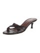 Couture Donald J Pliner Leather Printed Slides