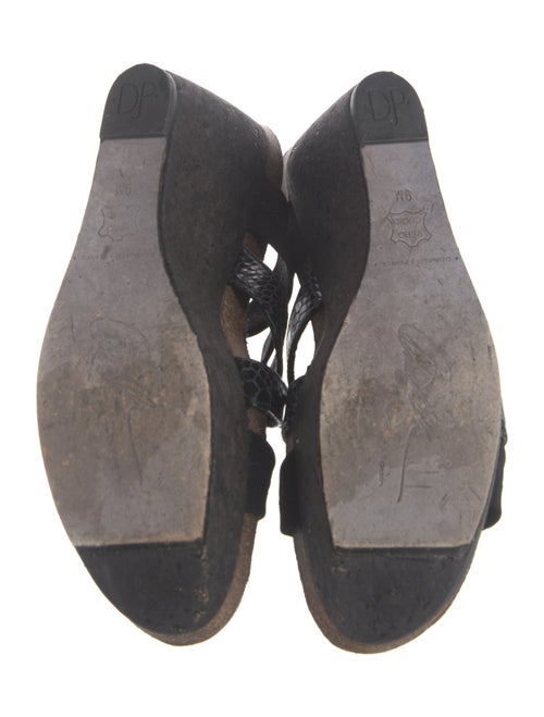 Couture Donald J Pliner Printed T-Strap Sandals