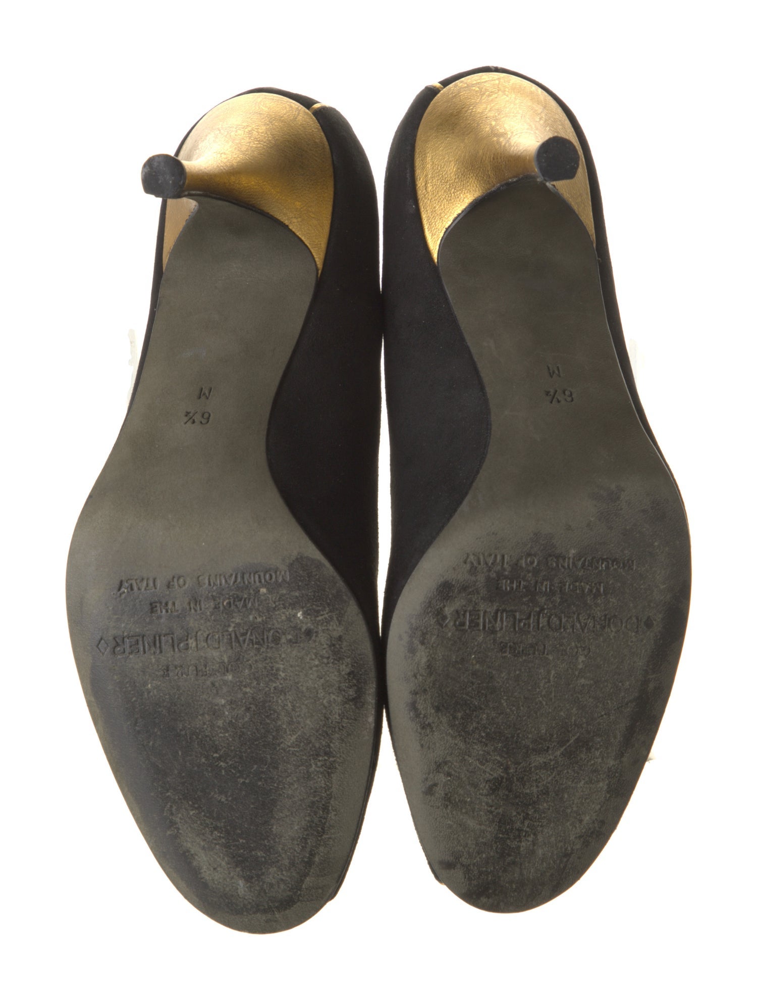 Couture Donald J Pliner Suede Pumps