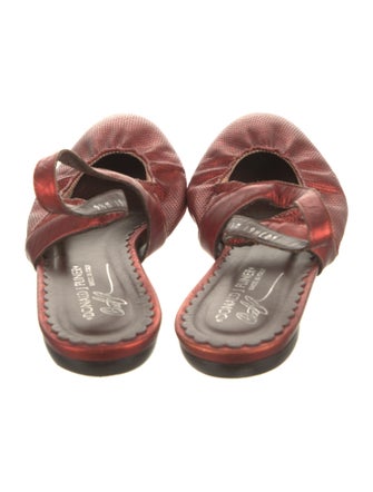 Couture Donald J Pliner Leather Slingback Sandals