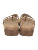 Couture Donald J Pliner Leather Slides
