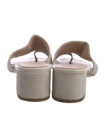 Couture Donald J Pliner Leather Slides