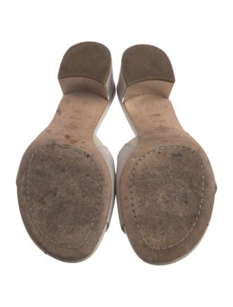 Couture Donald J Pliner Leather Slides