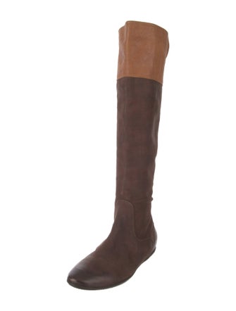 Couture Donald J Pliner Leather Riding Boots