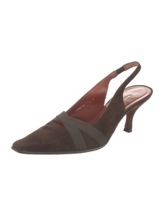 Couture Donald J Pliner Suede Slingback Flats