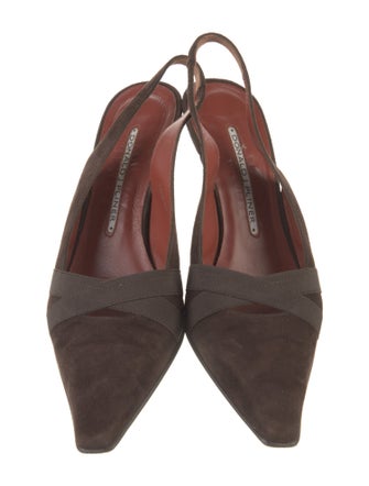 Couture Donald J Pliner Suede Slingback Flats
