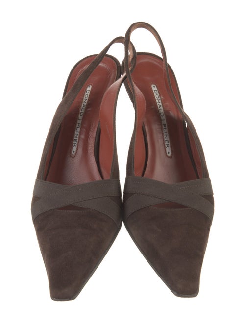 Couture Donald J Pliner Suede Slingback Flats