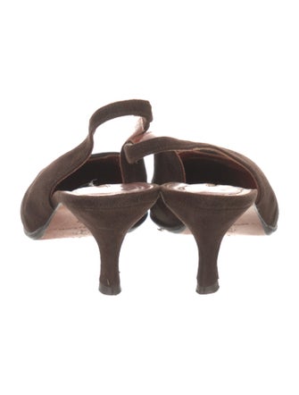 Couture Donald J Pliner Suede Slingback Flats