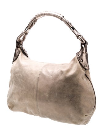 Couture Donald J Pliner Suede Shoulder Bag
