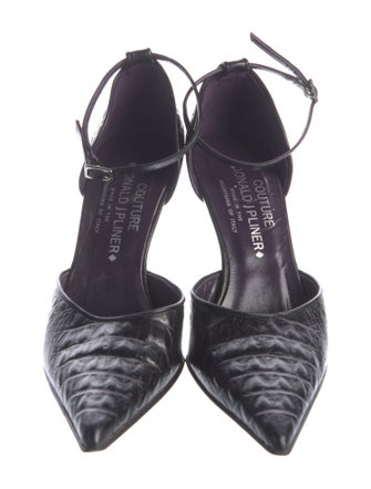 Couture Donald J Pliner Leather D'Orsay Pumps