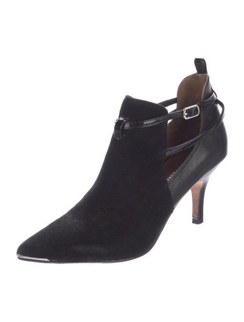 Donald Pliner Leather T-Strap Pumps