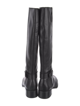 Couture Donald J Pliner Leather Riding Boots