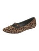 Couture Donald J Pliner Ponyhair Animal Print Mary Jane Flats