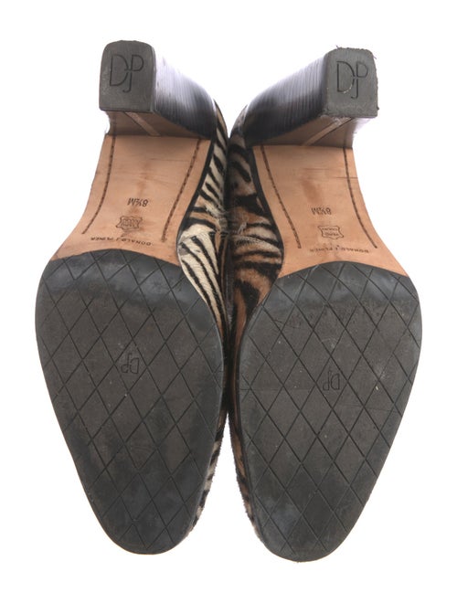 Couture Donald J Pliner Ponyhair Animal Print Western Boots