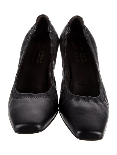 Couture Donald J Pliner Leather Animal Print Pumps