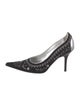 Couture Donald J Pliner Suede Patterned Pumps