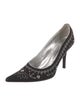 Couture Donald J Pliner Suede Patterned Pumps