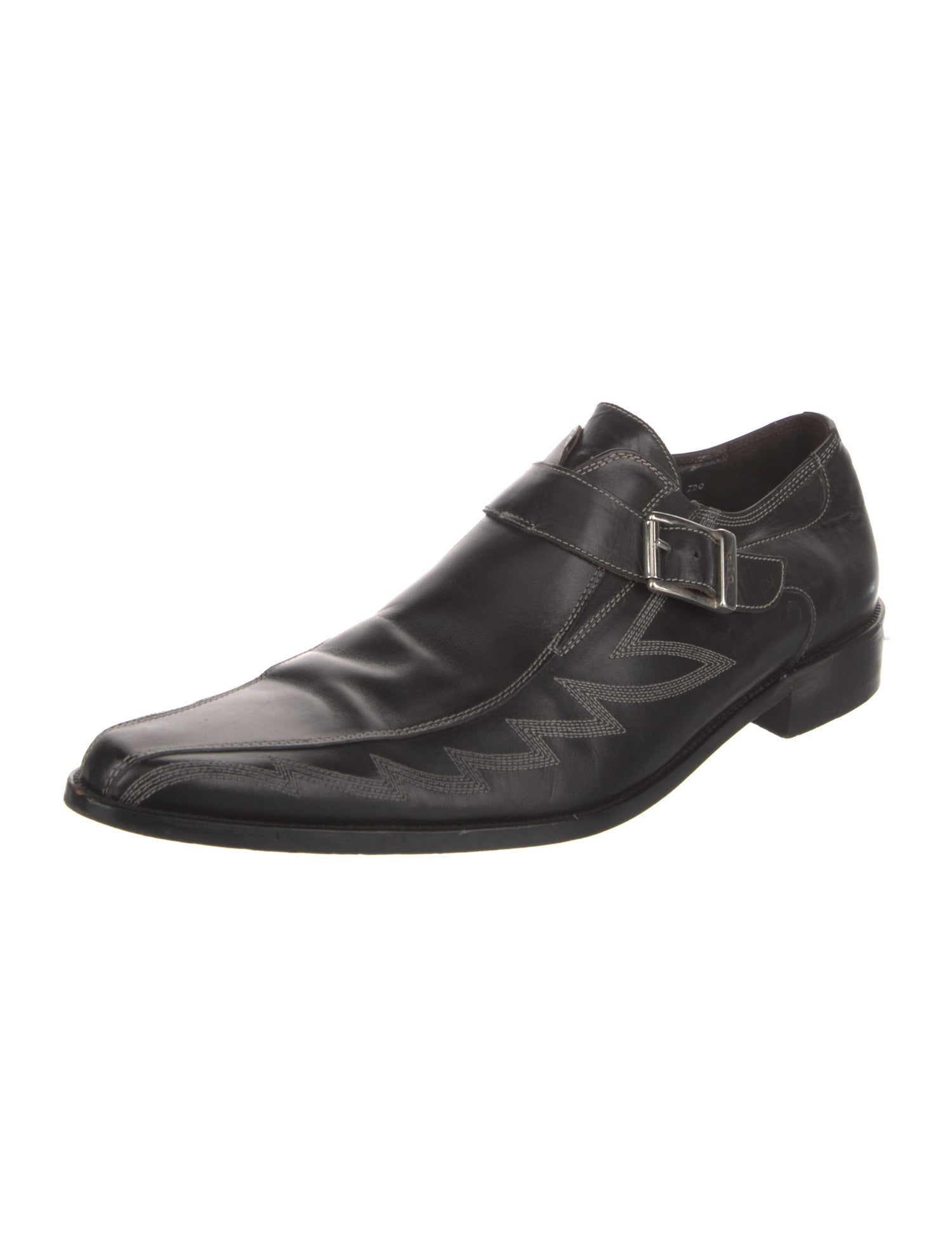 Couture Donald J Pliner Leather Dress Loafers