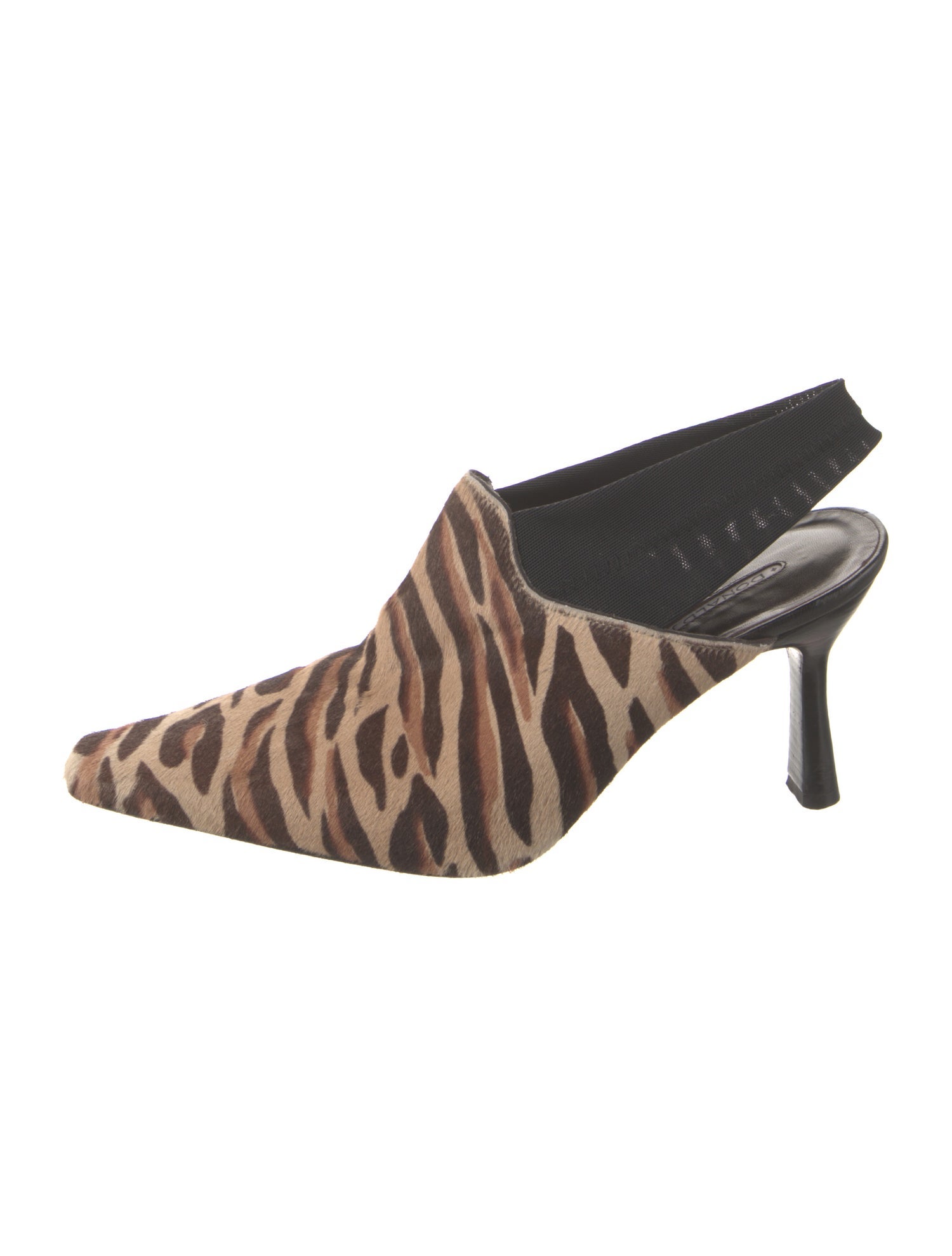 Couture Donald J Pliner Calf Hair Animal Print Slingback Pumps