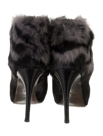 Couture Donald J Pliner Suede Animal Print Boots
